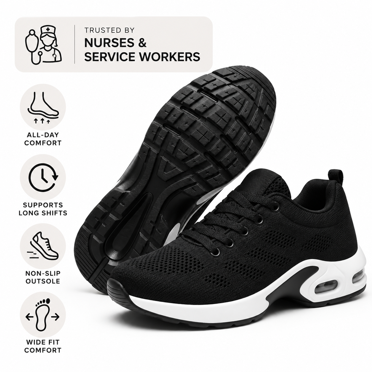 The 8-Hour Work Shoe™