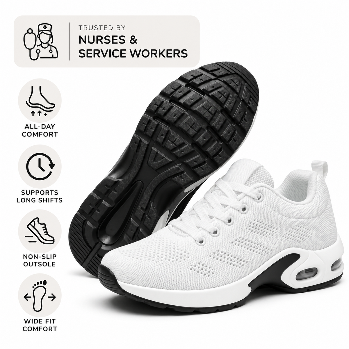The 8-Hour Work Shoe™