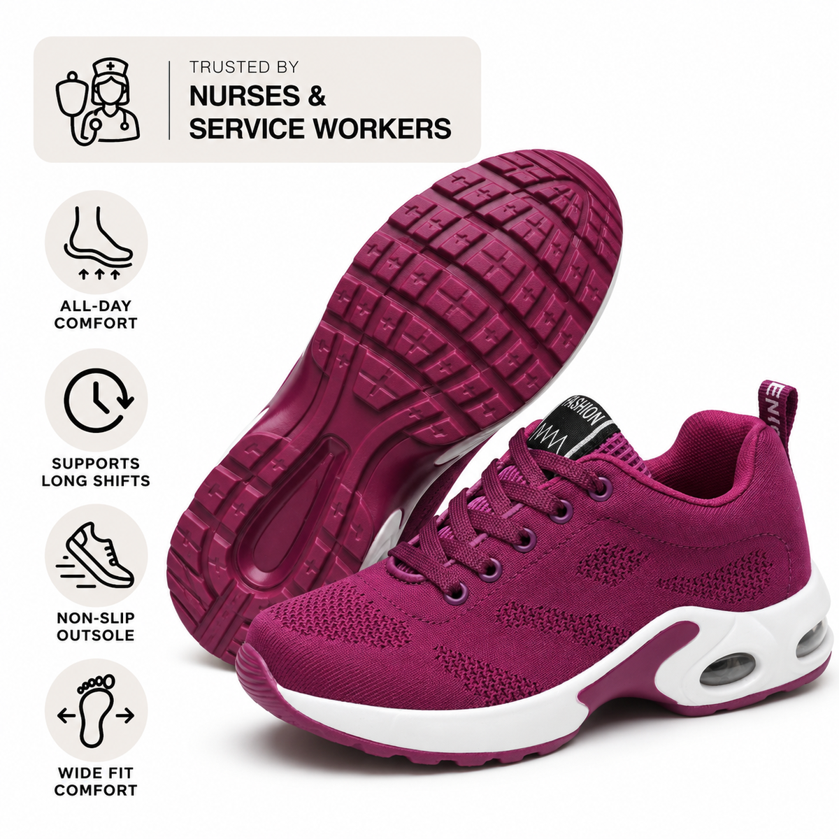 The 8-Hour Work Shoe™
