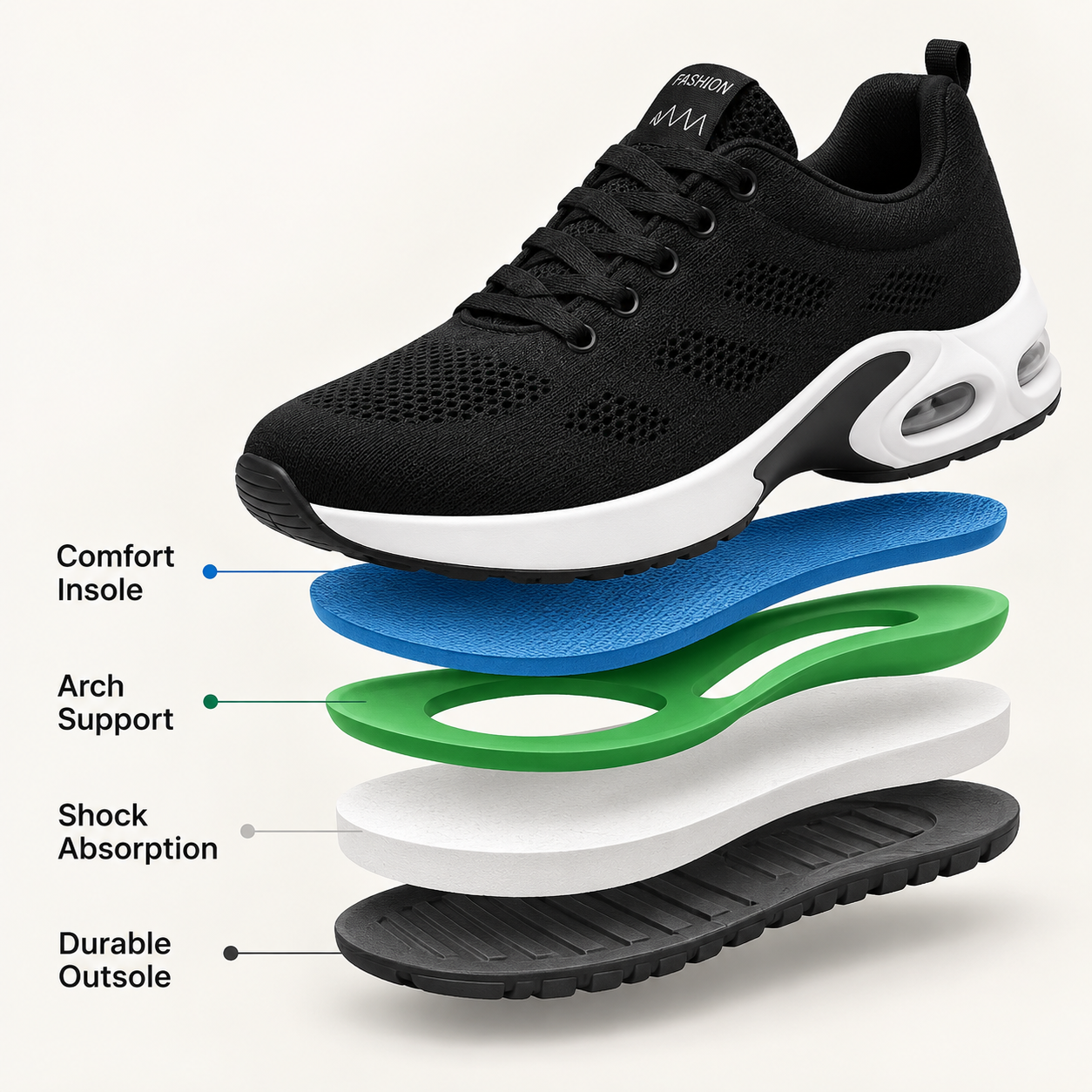 The 8-Hour Work Shoe™